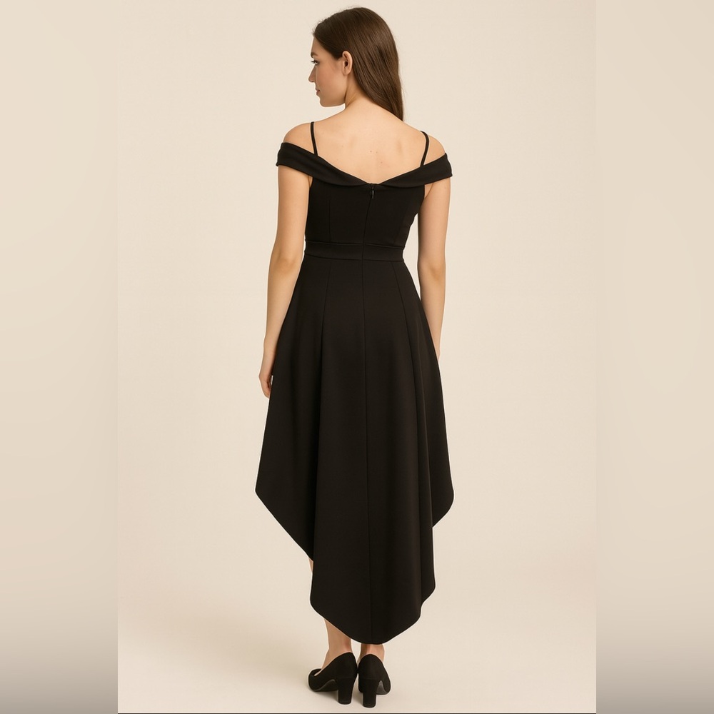Sweet Storm Off-Shoulder High-Low Dress women’s – Size Small (H10)✨